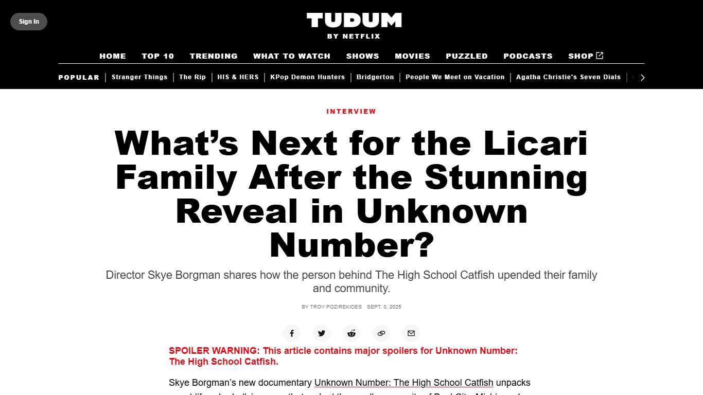 What Happened to Lauryn and Kendra Licari? Unknown Number: The High School Catfish Netflix Documentary Update - Netflix Tudum
